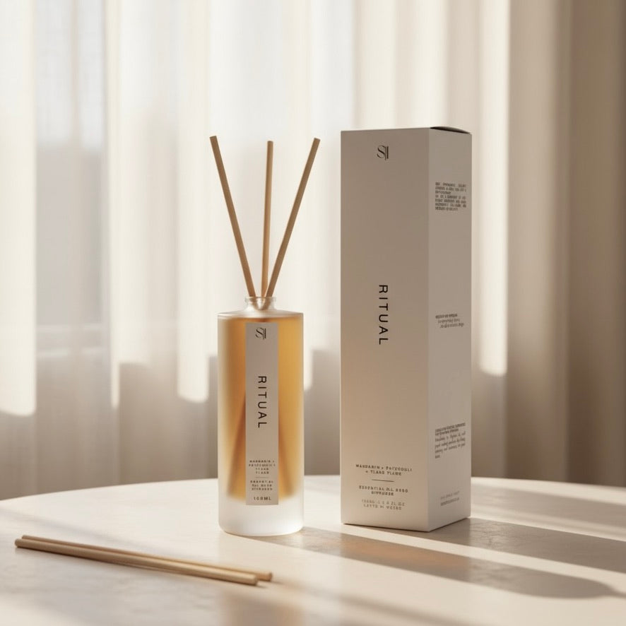 RITUAL (Mandarin + Patchouli + Ylang Ylang) Essential Oil Reed Diffuser