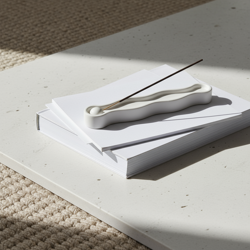 Abstract Incense Holder