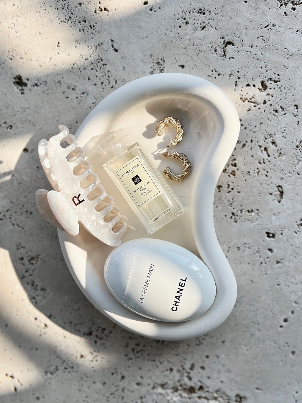 White Bean Trinket Holder