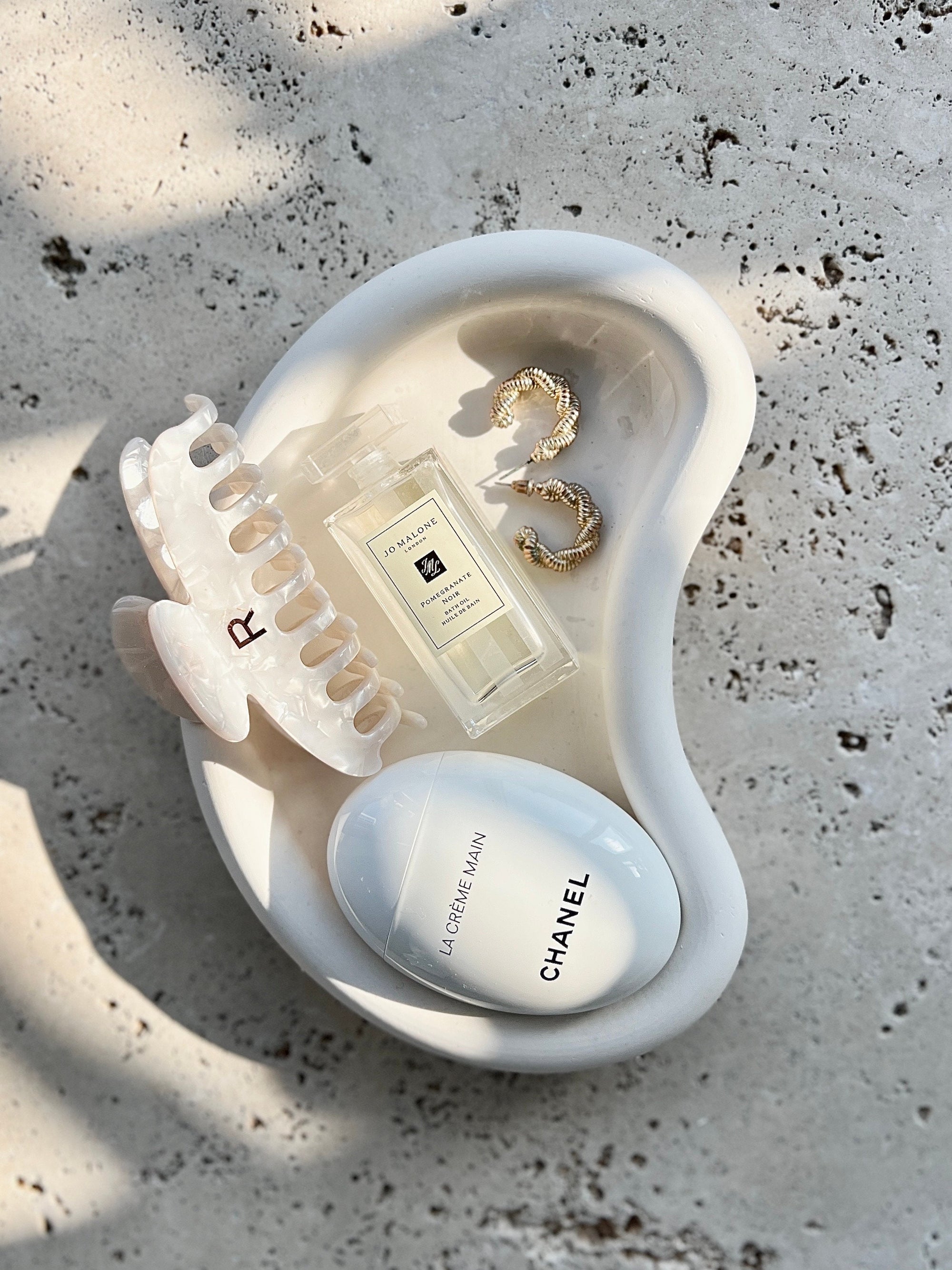 White Bean Trinket Holder