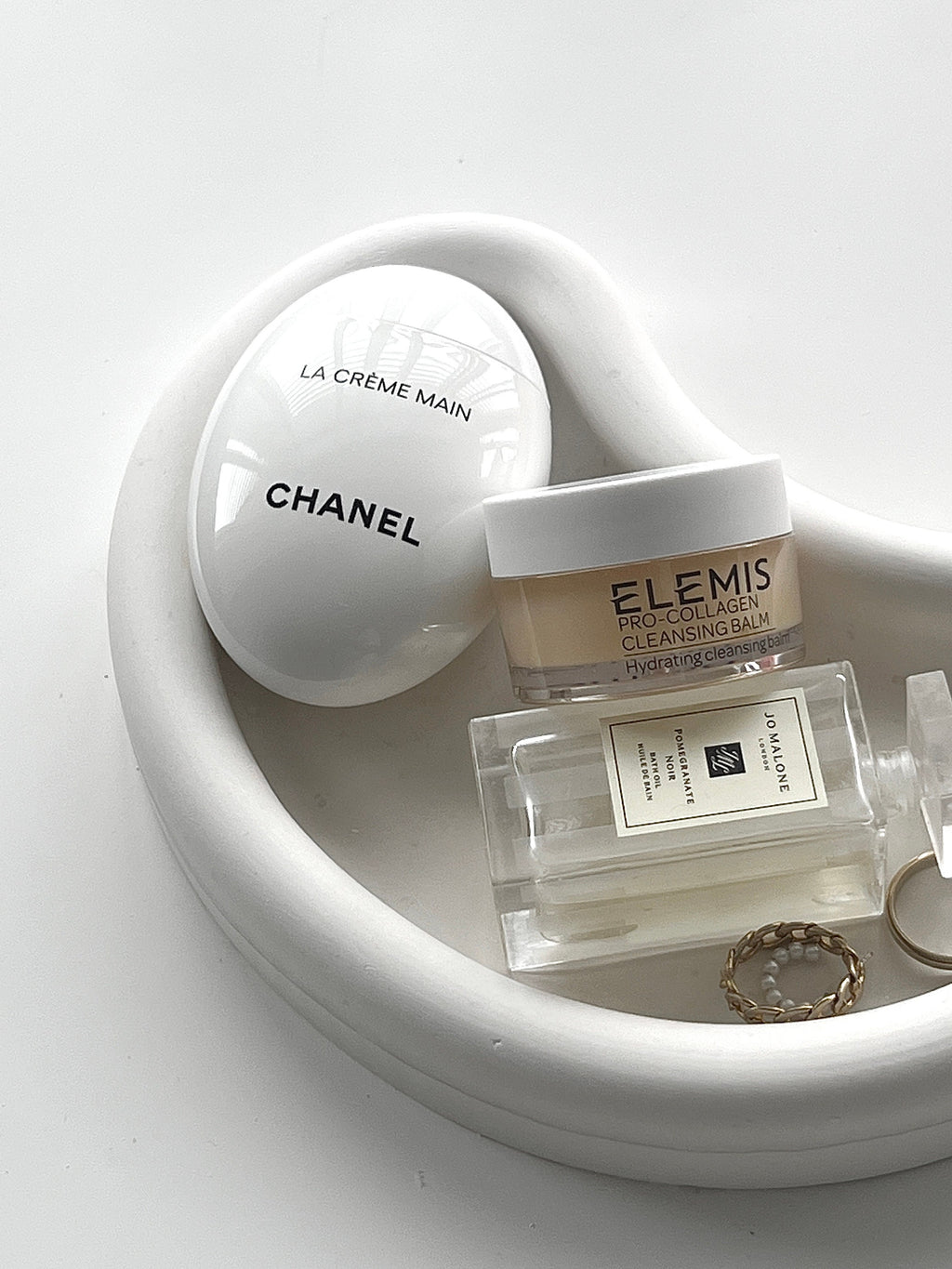 White Bean Trinket Holder