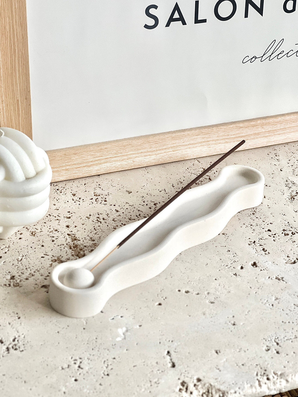 Abstract Incense Holder